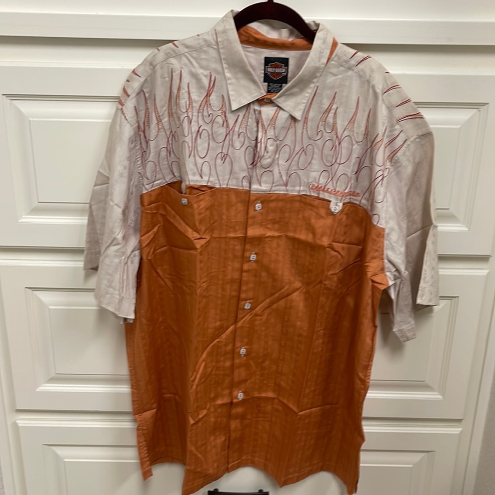 Harley Davidson men’s shirt, XXL, like new